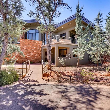 דירות Sedona Couples Retreat With Patio Walk To Trails! מראה חיצוני תמונה